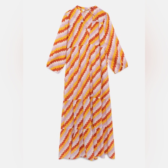 Compañia Fantastica Zigzag Sun Dress - Picture 3 of 5